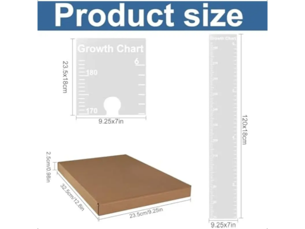 Growth Chart Mirror for Kids